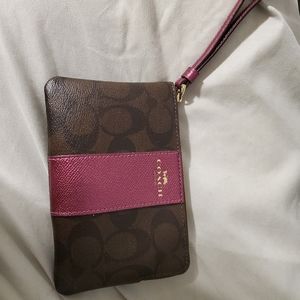 Coach Wristlet